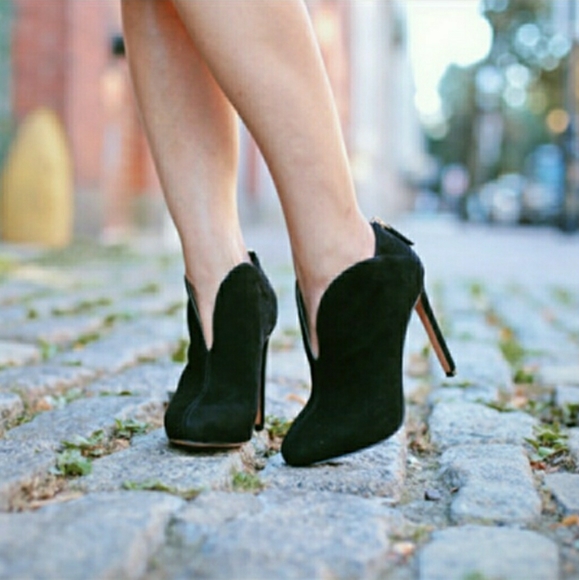 Nine West Shoes - NWOT Nine West Nero Suede Booties Size 7.5